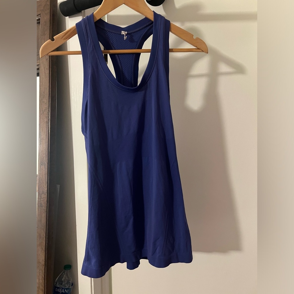 Athleta royal blue tank top